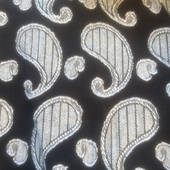 Jimi Hendrix Experience Black Silver Paisley Button up Shirt Men's Size S - Picture 2 of 10